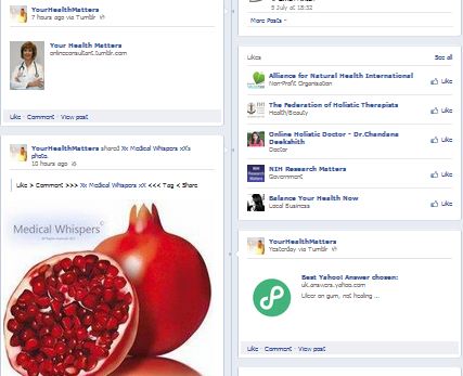 Facebook page